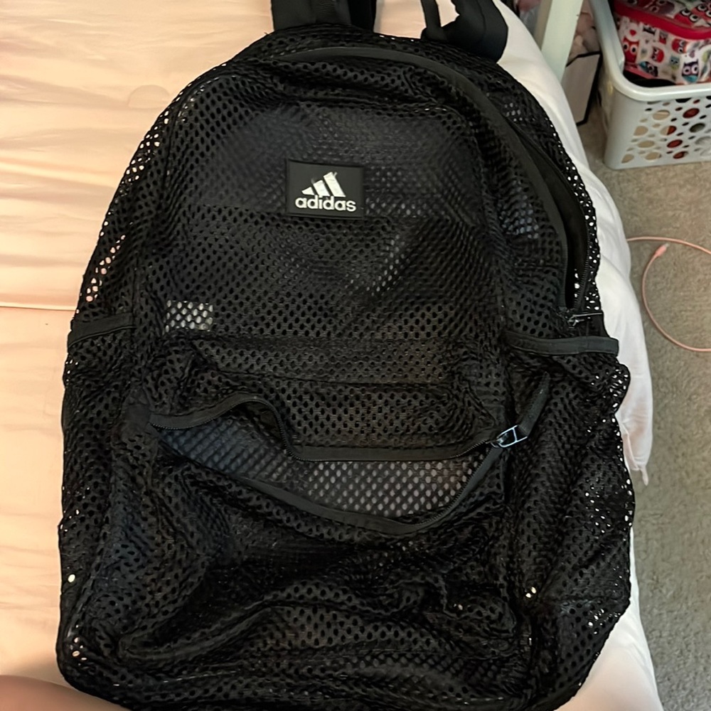 Adidas mesh school bag